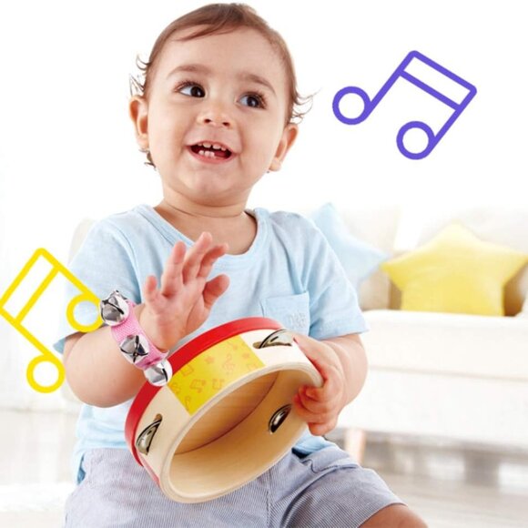 6 PCS Percussion Instruments, Wrist Bells Jingle Bells Musical Rhythm Toys - Picture 5 of 7